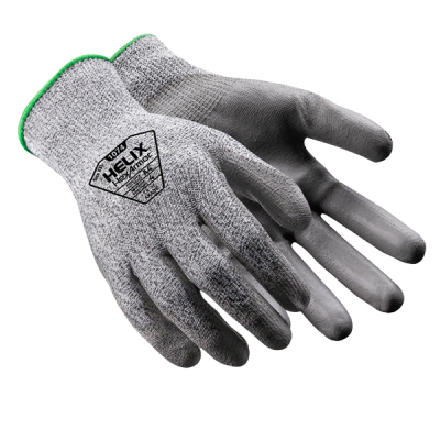 Guante Helix 1074 | Hppe/Pol/Vidrio, 13-Ga | Palma Pu | Corte-A4, Abr-4, Pun-4 | Calor 1