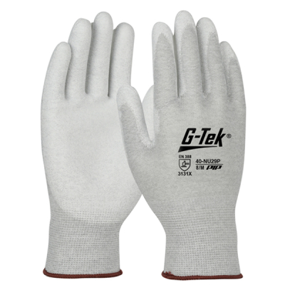 Guante G-Tek Esd | Nylon/Carbon | Poliuretano | 12/Paq=12 Pares