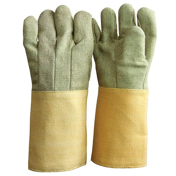 Guante Para Alta Temperatura | Pbi 22-Oz | Forro-Lana | 18-In | 600-900°F