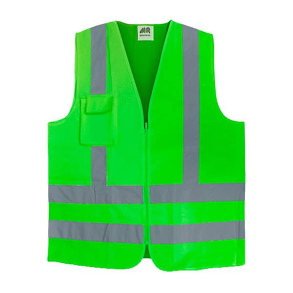 Chaleco Super Lux | Zipper | Unitalla | Color: Verde